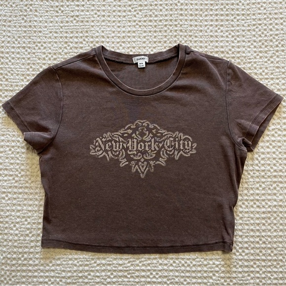 Garage Cropped Tee - Picture 1 of 5